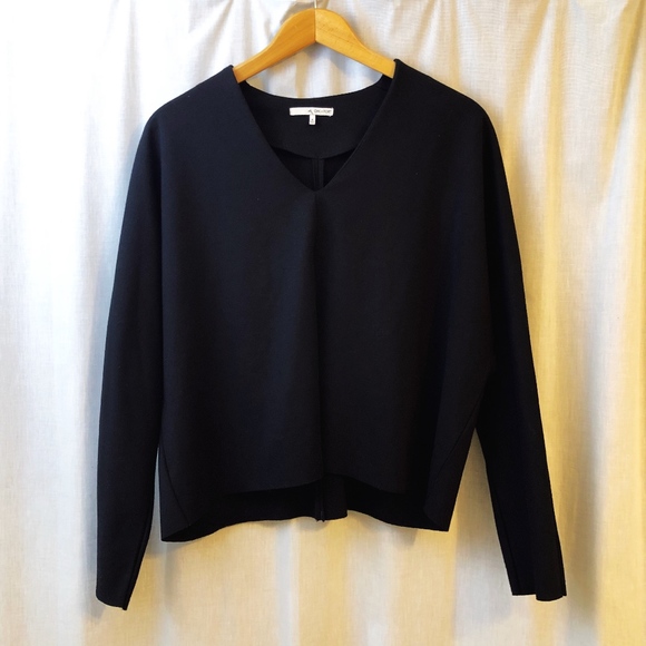 OAK + FORT Oversized Long Sleeve Top